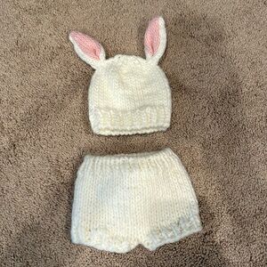 0-3 Months Bunny Photography Outfit